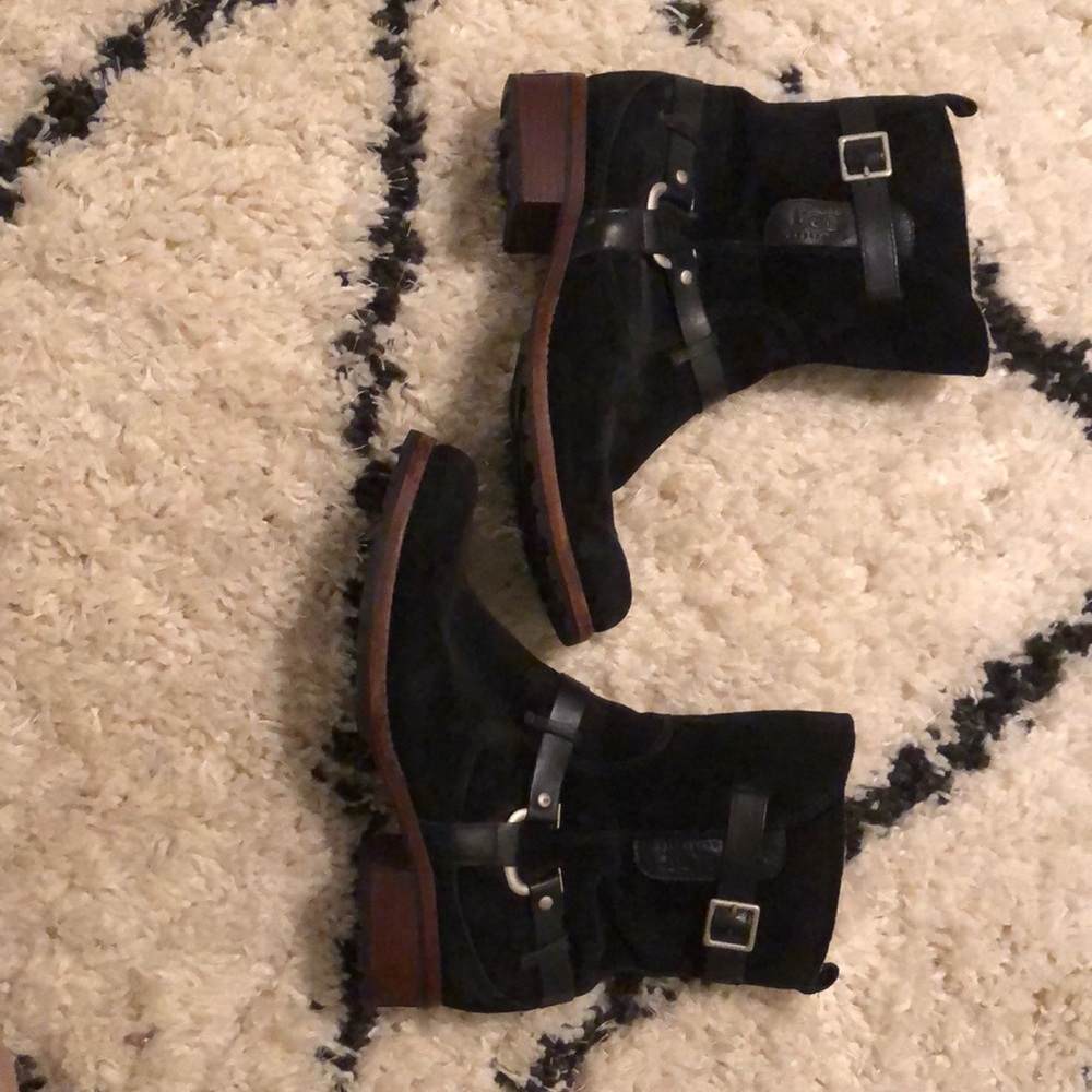 UGG boots- black suede